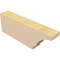 Ekena Millwork 2in. W x 4in. H x 12in. L Moab Woodgrain TimberThane Rafter Tail, Primed Tan RFTUR02X04X12MOARCPR - alternate 2